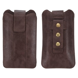 Pochette Ceinture Téléphone Portable Nylon - Compatible IPhone 15 14 13 - Homme Extérieur