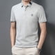 thumbnail image 2 of Camisa polo bordada de verano para hombre, jersey de manga corta, camiseta polo informal de negocios, camiseta holgada con cuello vuelto para hombre, 2 of 5