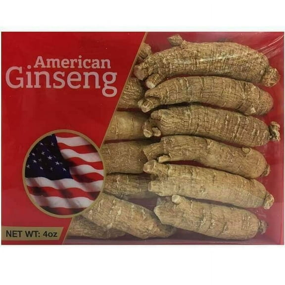 Hand Selected A Grade American Ginseng Root Large Short (4 Oz.)