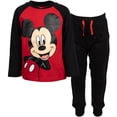 thumbnail image 1 of Conjunto de ropa: camiseta y pantalones de manga larga de Mickey Mouse de Disney, 1 of 7