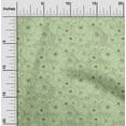thumbnail image 2 of oneOone Cotton Silk Light Green Fabric Abstract Floral Craft Projects Decor Fabric Printed By The Yard 42 Inch Wide, 2 of 4