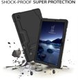 thumbnail image 2 of Lonbiaci Étui pour Samsung Tab A8 10.5 SMLonbiaci X200/X205/X207, Support 3 en 1 Antichoc Robuste Hybride Rigide en PC, Étui de Protection Intégrale pour Galaxy Tab A8 10.5 Pouces 2022 pour Femmes Hommes Enfants, Noir, 2 of 8