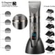 thumbnail image 4 of Recortadora de barba Hatteker para hombre, cortapelos a prueba de agua, 4 of 8
