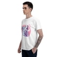 thumbnail image 6 of Moon T-Shirt for Men Cotton 100% Summer Tops Women Fashion Casual Short Sleeves Round Collar Short-Sleeve Couple Top Tees, 6 of 6