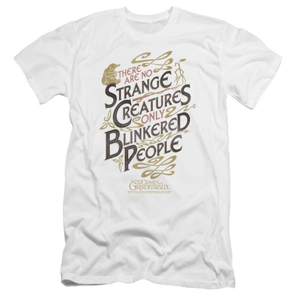 Fantastic Beasts 2 - Blinkered People - Premium Slim Fit Short Sleeve Shirt - Small