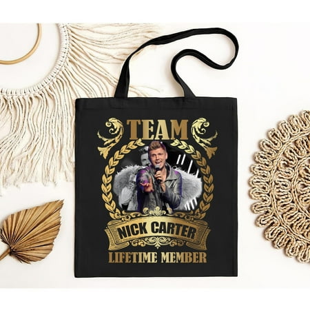 vintage NEW Team Nick Carter - Lifetime Member Tote Bag Classic Vintage Trending S--TH20522