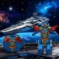 thumbnail image 4 of Spinning Top Transforming Robot Finger Spinner For Stress Relief Rotating Mechanical Toy, 4 of 8