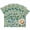 SpringGreen SeaGreen Beige, variant on Palm Leaves Placemats for Dinning Table Set of 4, Green Blue Tropical Plants Summer Country Burlap Kitchen Place Mats Waterproof Cloth Table Mats, Indoor Outdoor Placemats Easy Clean Dinner Decor