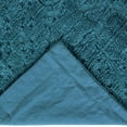 thumbnail image 4 of Better Trends 21"x 27" Standard Pillow Sham 100% Cotton Pillow Cover Medallion Design Machine Washable (Teal) Ashton Collection, 4 of 5