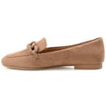 thumbnail image 3 of Journee Womens Cordell Slip On Square Toe Loafer Dress Flats, Widths Available, 3 of 10