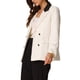 thumbnail image 4 of Chaqueta de manga larga de una botonera con solapa para mujer INSPIRE CHIC M Blanca, 4 of 6