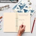 thumbnail image 5 of Islands Trees Ring Binder Notebook Journey Note Diary College Ruled Spiral Notebook Study Loose Leaf Paper A5 60 Pages, 5 of 8
