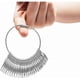 thumbnail image 4 of Ring size measurement, ring sizer for measuring finger size, ring size AZ metal/steel/plastic, 4 of 4