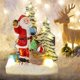 thumbnail image 3 of Led Christmas lights | Musical Led Christmas decorations in resin - Christmas decoration table tray center decoration Merry Christmas, 3 of 5