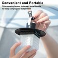 thumbnail image 2 of yeacher Modern Outdoor Camping Lantern with Dual-Color Light, 4-Level Brightness, 4500mAh Power Bank, Waterproof Design, and Portable Handle for Adventure Essentials, 2 of 6