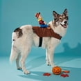 thumbnail image 2 of Vibrant Life Halloween Cowboy Ride-On Costume for Dogs, Multicolor, XL, 2 of 6
