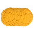 thumbnail image 1 of Chenilla Hilo Terciopelo Manta Hilo 100g/3.5oz 6 Súper Voluminoso Poliéster Suave Tejido para Ganchillo Tejedura Bolsos Bufanda Sombrero, Naranja, 1 of 7