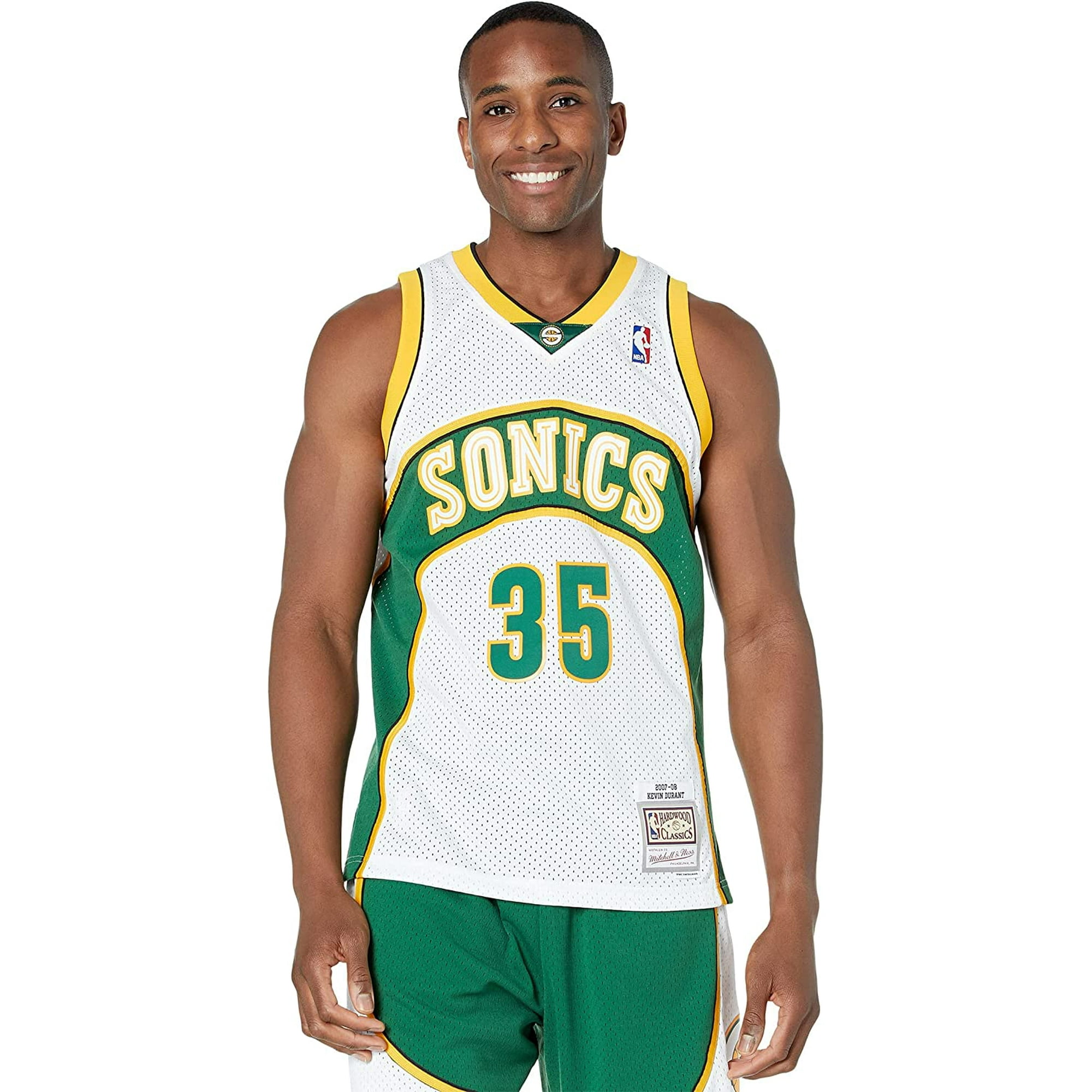 Kevin Durant 35 Seattle Supersonics 2007-08 Mitchell & Ness