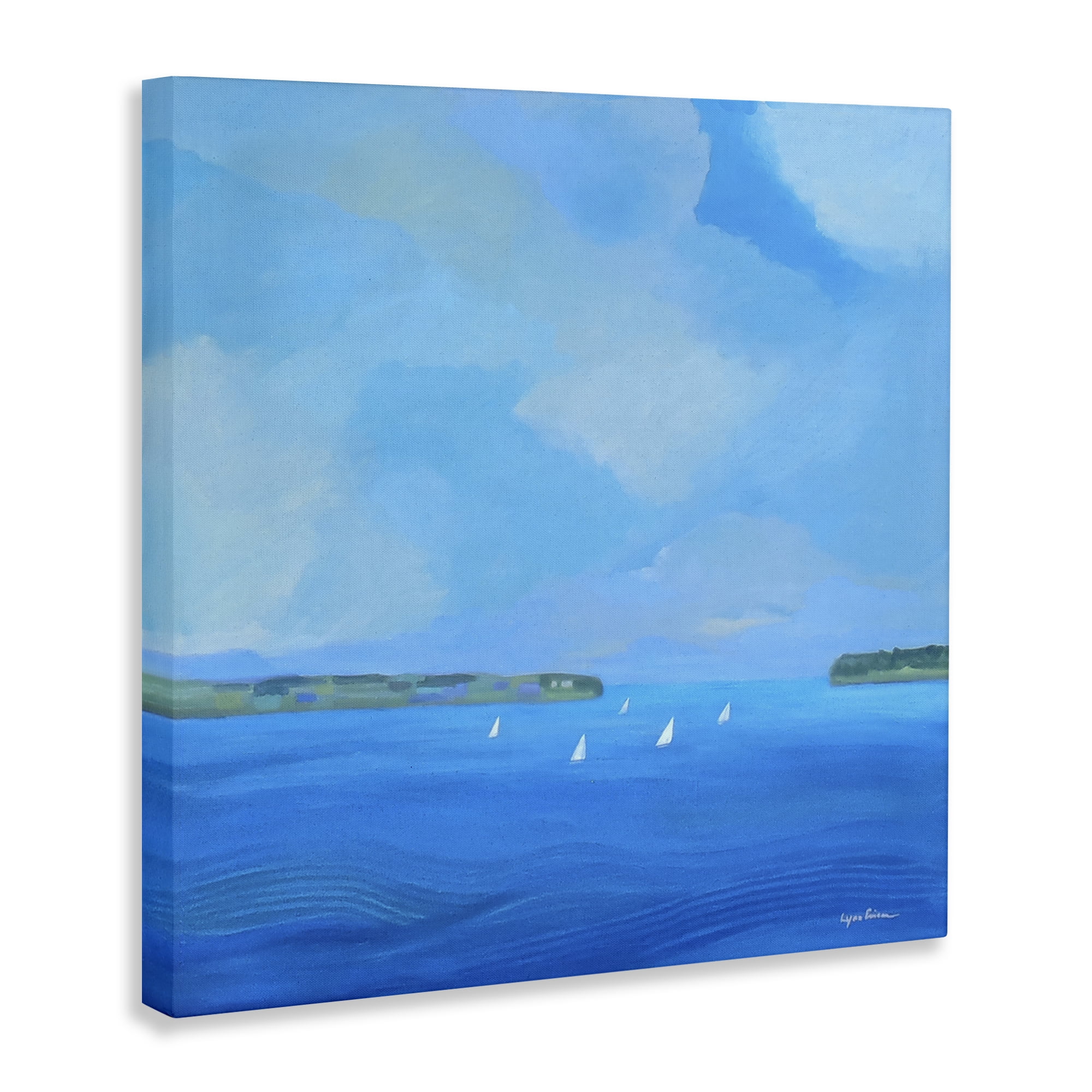 Stupell Industries A Perfect Day Seascape Canvas Wall Art, design by Lynn Ericson Fine Art
