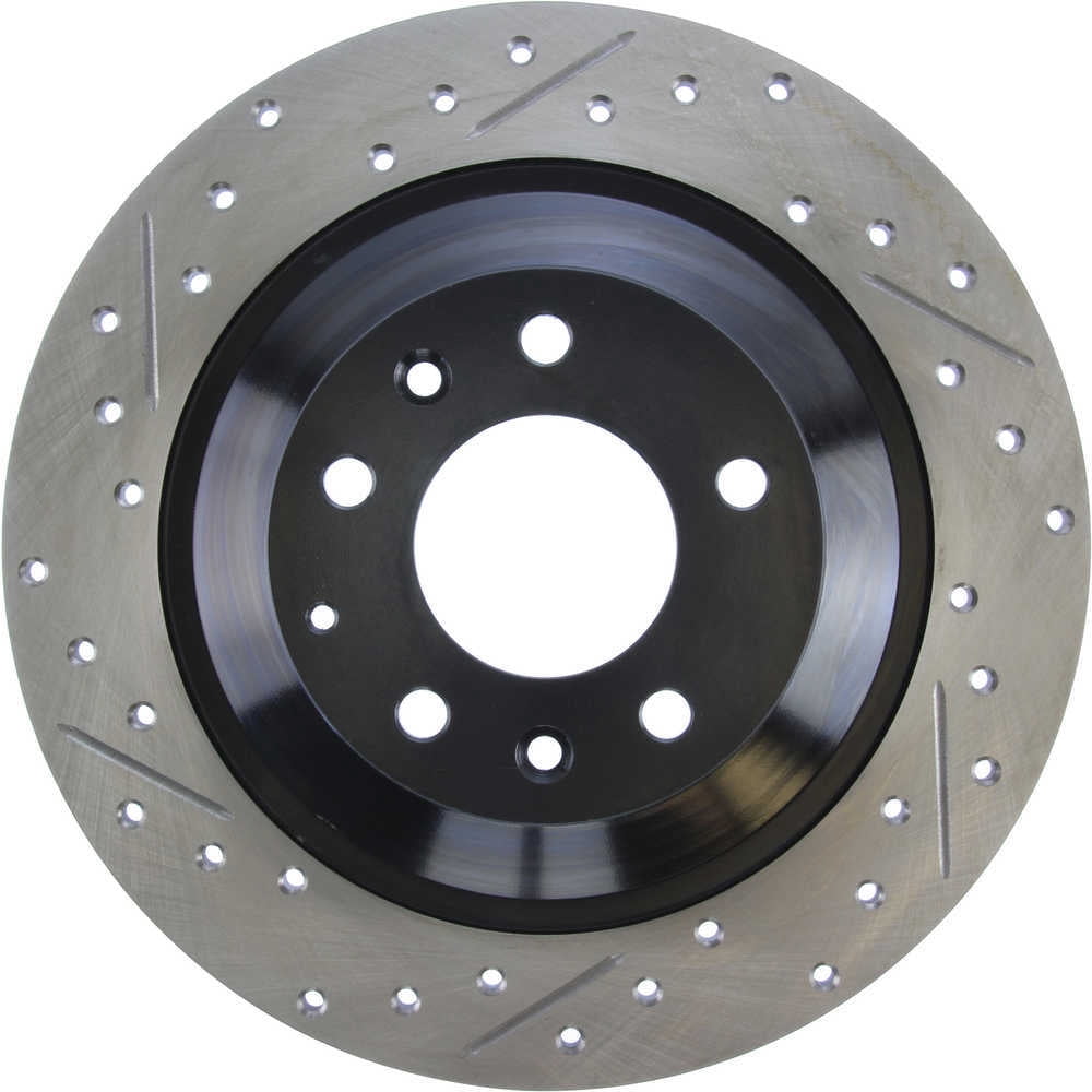 StopTech 06-07 Mazda Tribute 6 Slotted & Drilled Right Rear Rotor