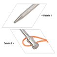 thumbnail image 2 of Tent Pegs with Reflective Rope Made from Lightweight Titanium Material, 2 of 10