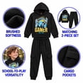 thumbnail image 5 of Quad Seven Boys Jogger Set 2 Piece Pullover Fleece Hoodie and Joggers Sweatpants for Boys, 5 of 7