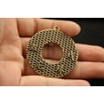 thumbnail image 3 of Brass feng shui dragon Pendant dragon Necklace amulet 4.3 cm China Brass Pendant, 3 of 7