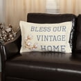 thumbnail image 3 of VHC Brands Ashmont Throw Pillow Cotton Farmhouse Decorative Accent for Couch 14x23, 3 of 7
