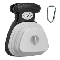 Portable and Versatile Pet Poop Scooper, Ideal for Walking Traveling and Camping with Small and Large with CLeash Clip and Garbage Bag Bin Dogs Poop Scooper Small