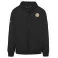 thumbnail image 2 of Men's Levelwear Black Chicago Cubs Uphill Oversized Full-Zip Hoodie, 2 of 4