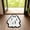 White, variant on Halloween Irregular Rug Non Slip Floor Mat Washable Stain Resistant Soft Area Carpet for Bedroom Living Room Sofa Side Entryway Indoor Decorative