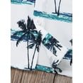 thumbnail image 2 of CARETOO Little Boys Clothes Short Sleeve Print Shirt Top Shorts Beach Summer 2Pcs Kids Outfits 4-7Y, 2 of 13