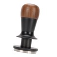 thumbnail image 1 of Tasseur à Main pour Café, Tasseur en Noyer et Acier Inoxydable 3 Tailles Pression Constante Tasseur Espresso, Retour Sonore, Base Filetée Réglable, Design Ergonomique, 1 of 7