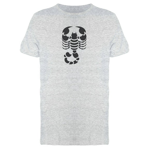 Simple Black Scorpion Icon Tee Men's -Image by Shutterstock