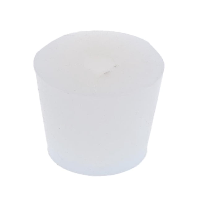 Tapón de silicona para tubo de vidrio de laboratorio de vehiclene, tapón para botella, premium, Agujero de 25-34 cm