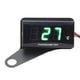 thumbnail image 5 of Motocicleta Temperatura Digital De Agua LCD Ultra Delgada Con Adaptador De Sensores 12V Para La Mayoría De Las Motocicletas, 5 of 7