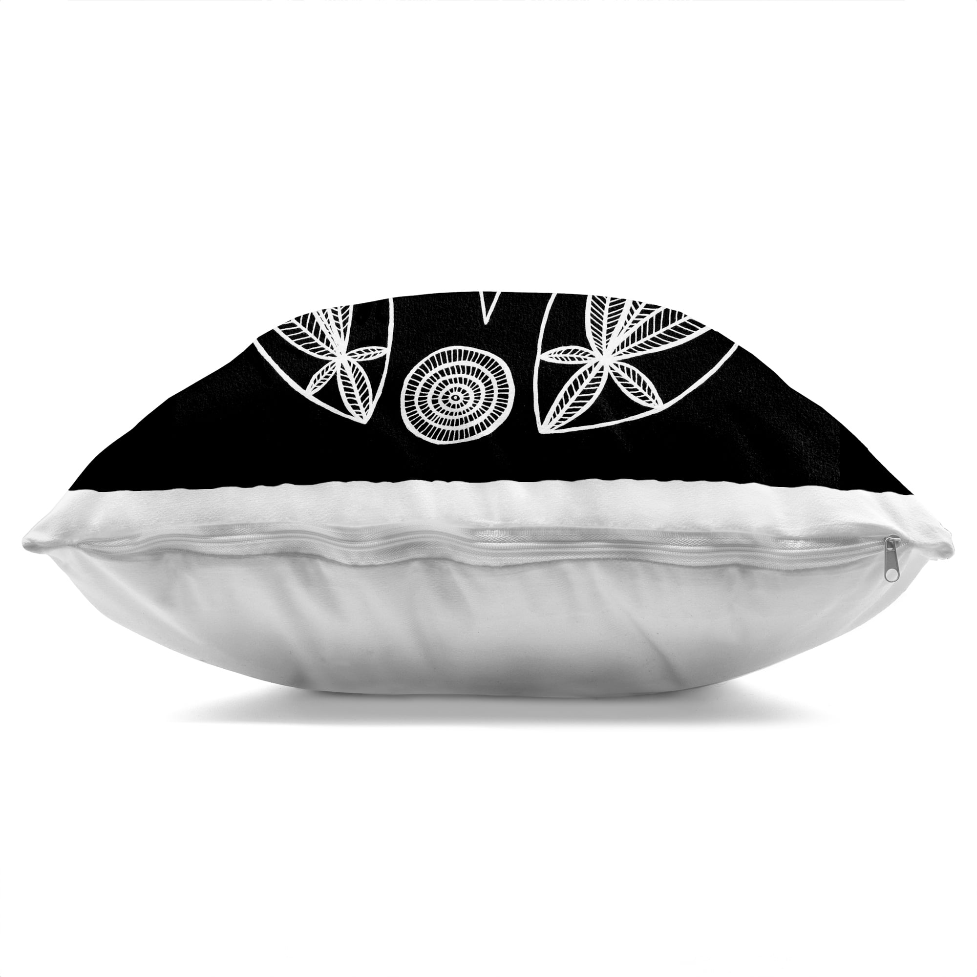 Stupell Industries Swirling Elementals Contour Decorative Printed Throw Pillow, design by El Perkin