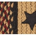 thumbnail image 2 of CWI Gifts BlackBerry Star Braided 20 Inch by 30 Inch Oval Rug, 20"x30", Multicolor, 2 of 2