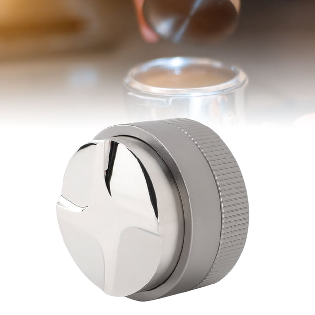 Santo Distribution Tool,Coffee Distributor Dual Head Coffee Leveler for Portafilter Barista Coffee Accessories