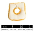 thumbnail image 5 of Soft Pet Neck Collar, Dog Cone Collar, Soft Cone for Cats, Dog Cone Alternative, Collar for Dogs, Orange Cute Toast Bread Design Anti-Lick Elizabethan Soft Head Cover, Comfortable, 5 of 8