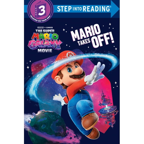 The Super Mario Galaxy Movie: Mario Takes Off! (Paperback)
