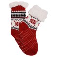 thumbnail image 4 of Angelina Winter-Weight Sherpa-Lined Knitted Thermal Crew Socks (3-Pair Pack), 4 of 5