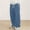 EliteGoogv#Blue, variant on Men Textured Corduroy Wide Leg Pants Elastic Drawstring Waist Side Pockets Classic Designer Patched Detail Flowy Comfort Soft Casual Everyday Wear,Blue,M