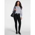 thumbnail image 3 of Scenario Women's High Rise Skinny Jeans, 27"S, 29"R, 31"L Inseams, Sizes 0-20, 0S-20S, 10L-14L, 3 of 9
