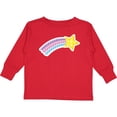 thumbnail image 3 of Inktastic Shooting Star Space Boys or Girls Long Sleeve Toddler T-Shirt, 3 of 5