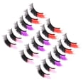 thumbnail image 4 of UPGRATOR 9 Pares De Pestañas Falsas Coloridas Para Maquillaje Con Look Atractivo Y Volumen Extra, 4 of 8