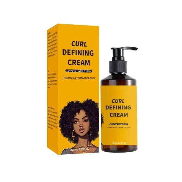 Productos para el cuidado del cabello Crema para rizar y peinar Crema para el cuidado del cabello y rizar Crema definidora de rizos