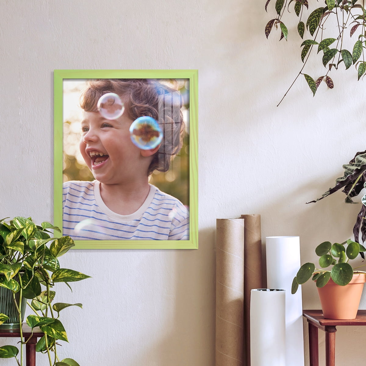 11x14 Wood Grain Picture Frame - Mint