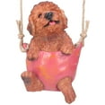 thumbnail image 2 of Swing Simulation Cute Resin Puppy Statue,Teddy Dog Outdoor Garden Teddy Dog Outdoor Garden Statue Swing Simulation Resin Puppy Statue Power Packed Performance, 2 of 8