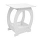 thumbnail image 1 of Mesa auxiliar, escritorio de café, muebles de dormitorio, decoración del hogar, estante de almacenamiento, mesita de noche para Altura 46 cm, 1 of 9